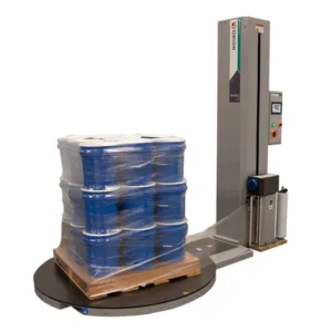 Low Profile Semi-Automatic Stretch Wrapping System Sentry LP