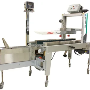BEL 450 Semi-Automatic Poly Bag Inserter, Case Erector, Packer & Sealer